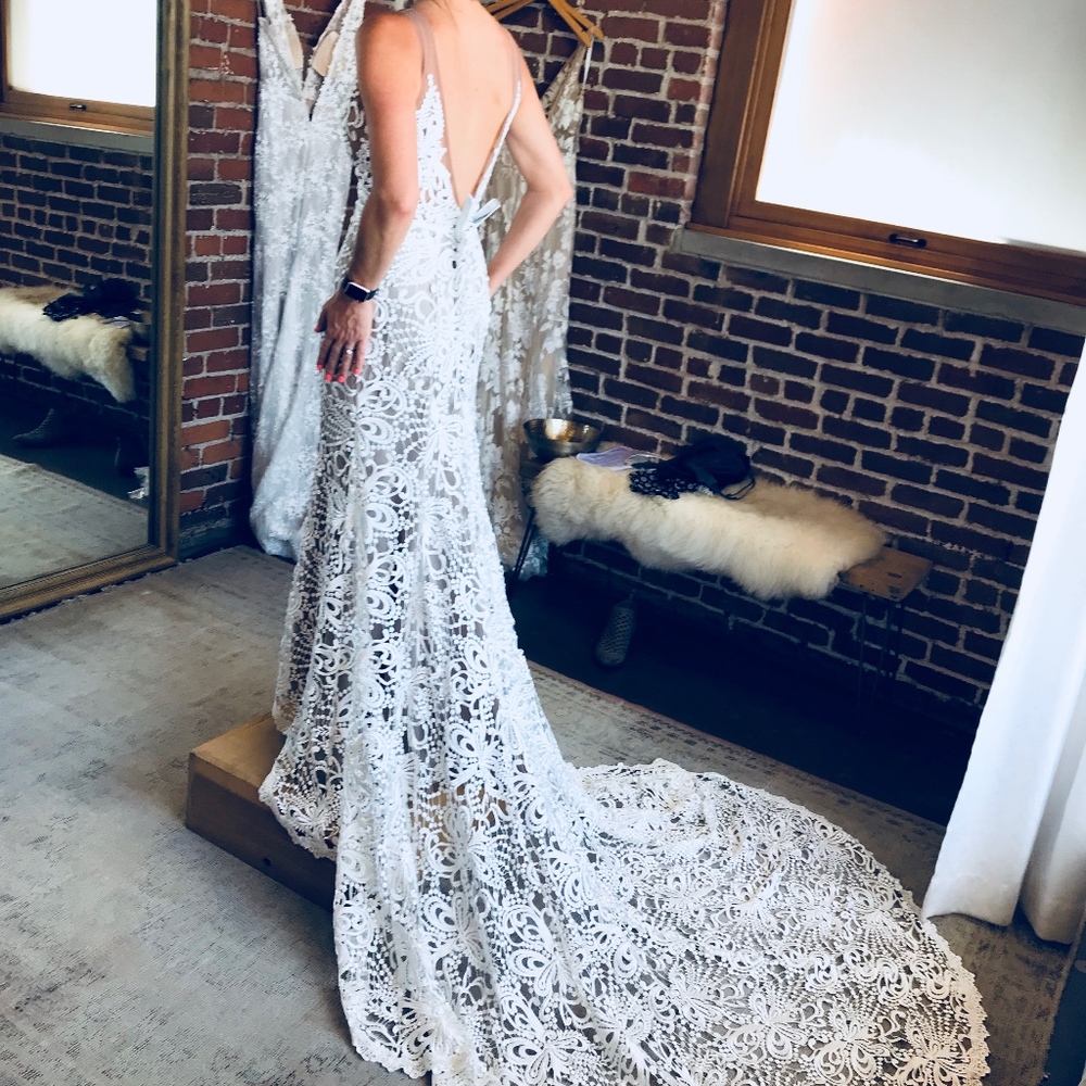 Made with Love: Bohemian lace Wedding Dress